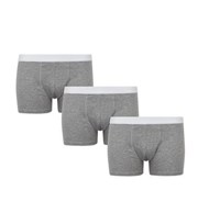 New Look 3 Pack Grey Jersey Boxers